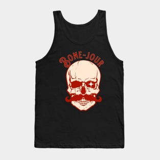 Bone-Jour It's Halloween Tank Top